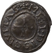 Obol - Charles II Meaux mint, Carolingian Empire, 864-875 reverse image