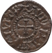Obol - Charles II Orleans mint, Carolingian Empire, 864-875 reverse image