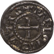 Obol - Charles II Paris mint, Carolingian Empire, 864-875 reverse image