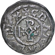 Obol - Charles II Saint Dionysius monastery obverse image