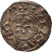 Obol - Odo Limoges mint, Carolingian Empire, 887-898 reverse image