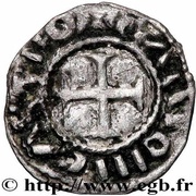 Obole - Louis IV Chinon, Carolingian Empire, 936-954 reverse image