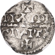 Denier - Ralph Meaux mint, Carolingian Empire, 923-936 reverse image