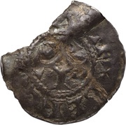Denier - Charles II Bergues mint, Carolingian Empire, 840-864 reverse image