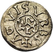 Denier - Charles II Dax mint, Carolingian Empire, 840-864 reverse image