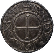 Denier - Charles II Laon mint, Carolingian Empire, 864-875 reverse image