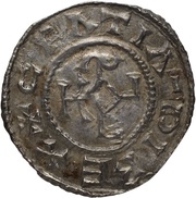 Denier - Charles II Ham mint obverse image