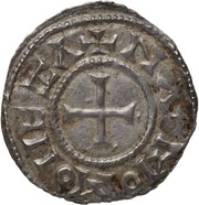 Denier - Charles II Ham mint, Carolingian Empire, 864-875 reverse image