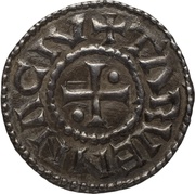 Denier - Charles II Therouanne mint; Type 2, Carolingian Empire, 864-875 reverse image