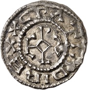 Denier - Charles II Tilly church obverse image