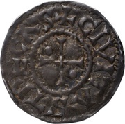 Denier - Charles II Troyes mint, Carolingian Empire, 864-875 reverse image