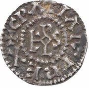 Denier - Charles II Avallon mint obverse image