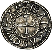 Denier - Charles II Bayeux mint, Carolingian Empire, 864-875 reverse image