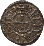 Denier - Charles II Beaune mint, Carolingian Empire, 864-875 reverse image