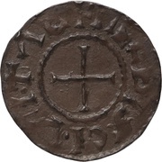Denier - Charles II Meaux mint, Carolingian Empire, 864-875 reverse image