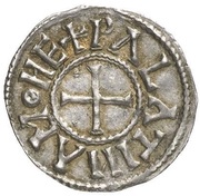 Denier - Charles II Palace mint, Carolingian Empire, 864-875 reverse image