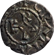 Denier - Charles II Pierrepont mint obverse image
