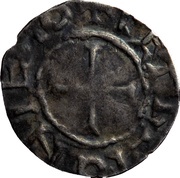 Denier - Charles II Pierrepont mint, Carolingian Empire, 864-875 reverse image