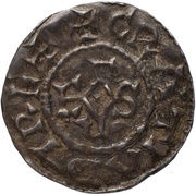 Denier - Charles II Attigny mint obverse image