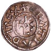 Denier - Charles II monastery of Saint Dionysius obverse image