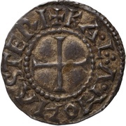 Denier - Charles II Chelles monastery, Carolingian Empire, 864-875 reverse image