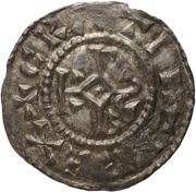Denier - Charles II Jouarre monastery obverse image