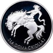 25 Pesos Ibero-American Series - The Doma Criolla, Argentina, 2000 reverse image