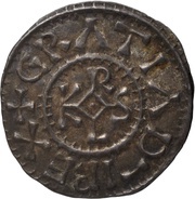 Denier - Charles II Lisieux mint obverse image