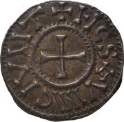 Denier - Charles II Lisieux mint, Carolingian Empire, 864-875 reverse image