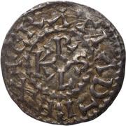 Denier - Charles II Deux-Jumeaux monastery obverse image