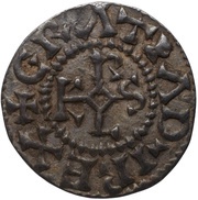 Denier - Charles II Tours mint obverse image