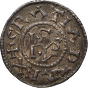 Denier - Charles II / Charles III Troyes mint obverse image