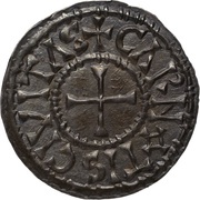 Denier - Charles II / Charles III Chartres mint, Carolingian Empire, 864-922 reverse image