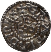 Denier - Charles II / Charles III Amiens mint obverse image
