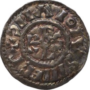 Denier - Charles II as emperor; Chalon mint; Type 2 obverse image