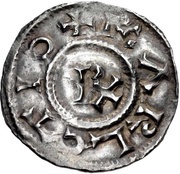 Denier - Carloman II Autun, Saint-Nazaire Church obverse image