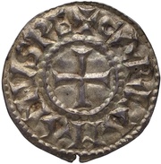 Denier - Carloman II Toulouse mint obverse image