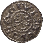 Denier - Carloman II Toulouse mint, Carolingian Empire, 879-884 reverse image