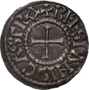 Denier - Odo Blois mint; Type 1, Carolingian Empire, 887-898 reverse image
