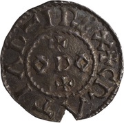 Denier - Odo Chateaudun mint; Type 2 obverse image