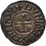 Denier - Odo Chateaudun mint; Type 3, Carolingian Empire, 887-898 reverse image