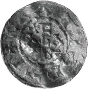 Denier - Odo Compiegne mint obverse image