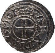 Denier - Odo palace mint; Type 3, Carolingian Empire, 887-898 reverse image