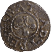 Denier - Odo Paris mint; Type 1 obverse image