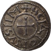 Denier - Odo Saint Dionysius monastery, Carolingian Empire, 887-898 reverse image