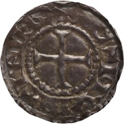 Denier - Odo Saint-Quentin mint, Carolingian Empire, 887-898 reverse image