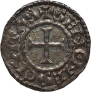 Denier - Odo Sens mint, Carolingian Empire, 887-898 reverse image
