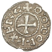 Denier - Odo Toulouse mint; ODDO REX FR obverse image