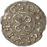 Denier - Odo Toulouse mint; ODDO REX FR, Carolingian Empire, 887-898 reverse image