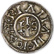 Denier - Charles III christian legend, Carolingian Empire, 898-922 reverse image